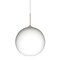 Besa Lighting Coco 12 Pendant, Opal Matte, Satin Nickel Finish, 1x60W Incandescent 1JT-COCO1207-SN - alternate 1